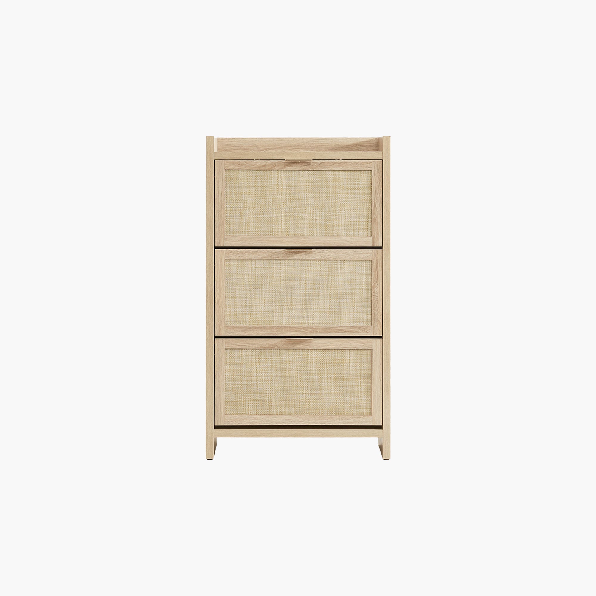 Savanna Flip Door Shoe Cabinet, 30 Pairs Shoes