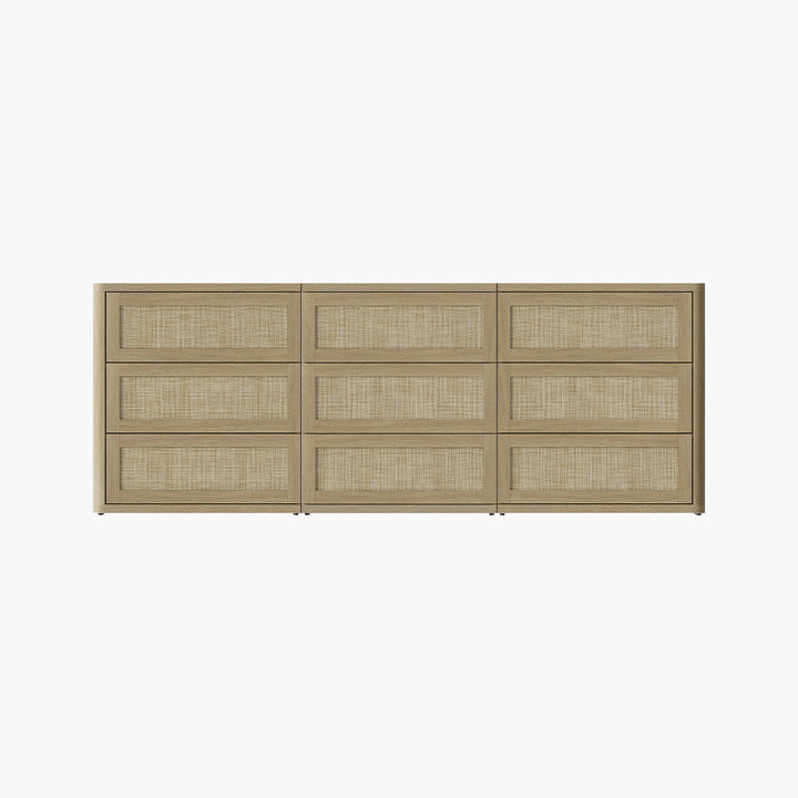 Zura Modular 9 Drawers Dresser