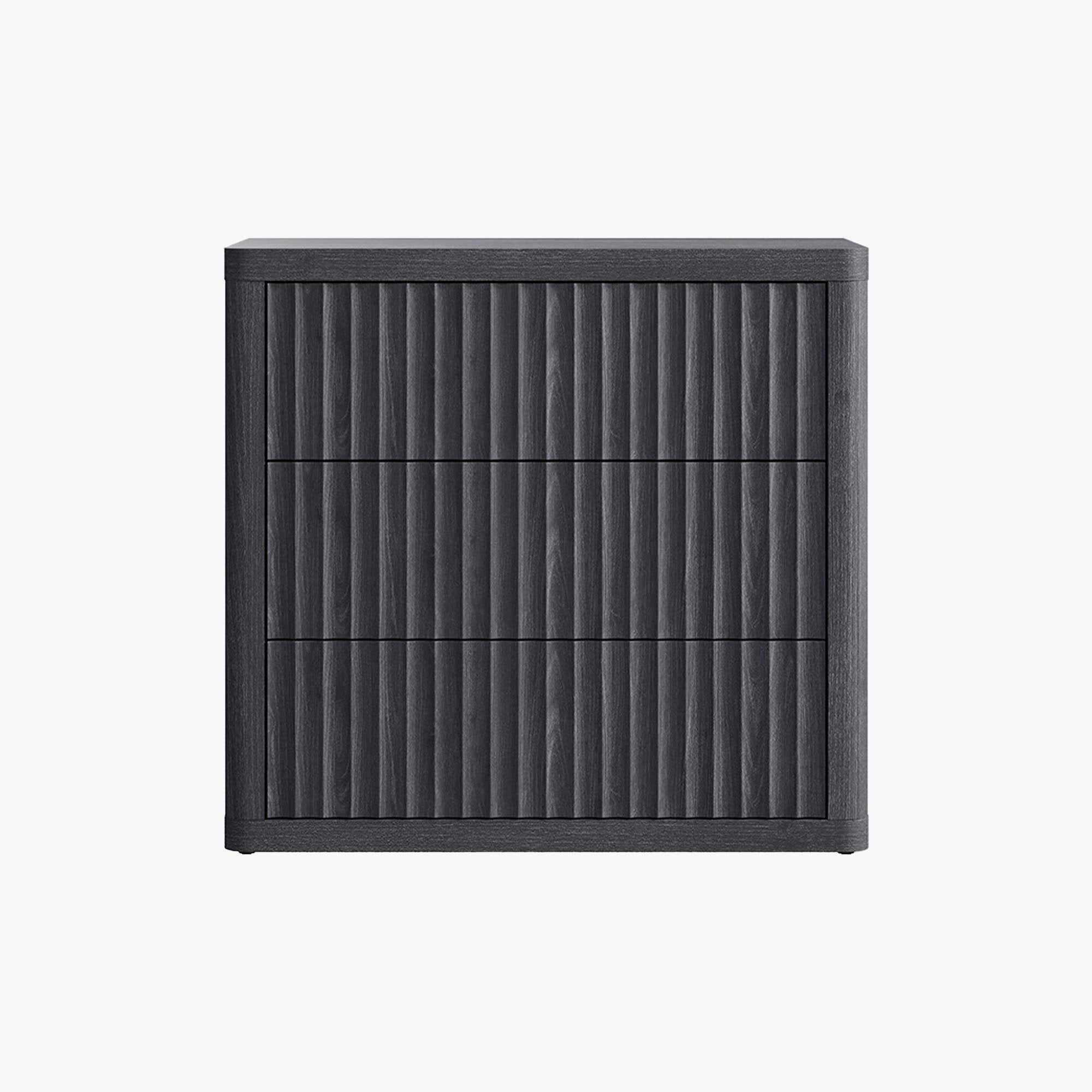 Cas 3-Drawer Nightstand, 27 Inches Wide