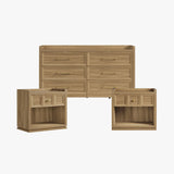 Helio 6 Drawers Dresser and Nightstand