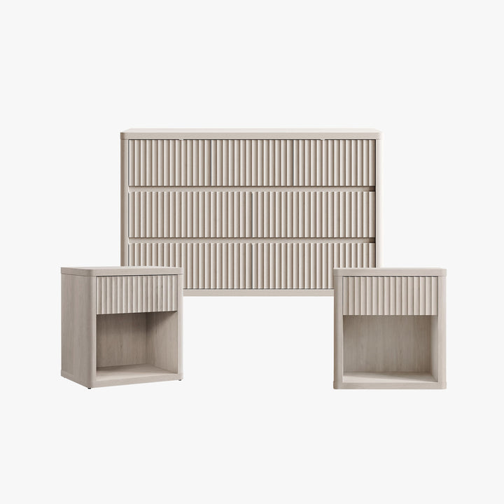 Cas 7-Drawer Dresser and Nightstands Bedroom Set