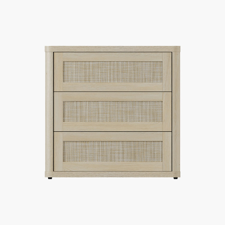 Zura Nightstand with 3 Drawers