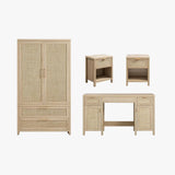 Savanna Makeup Vanity, Wardrobe and Nightstands Set