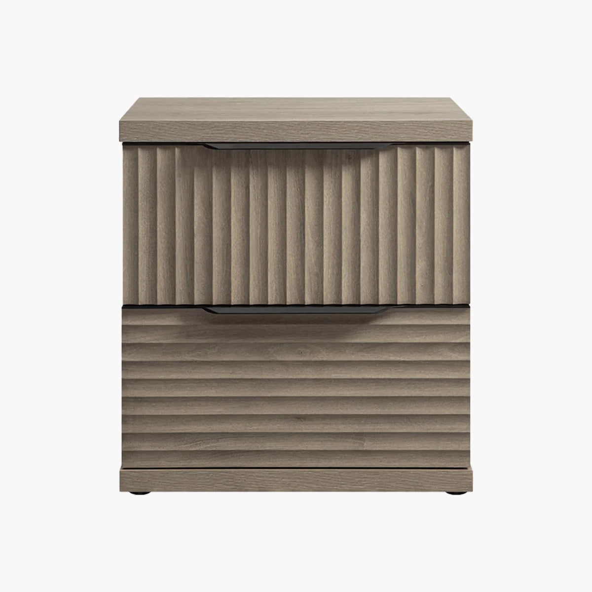 Stria Nightstand with Drawers