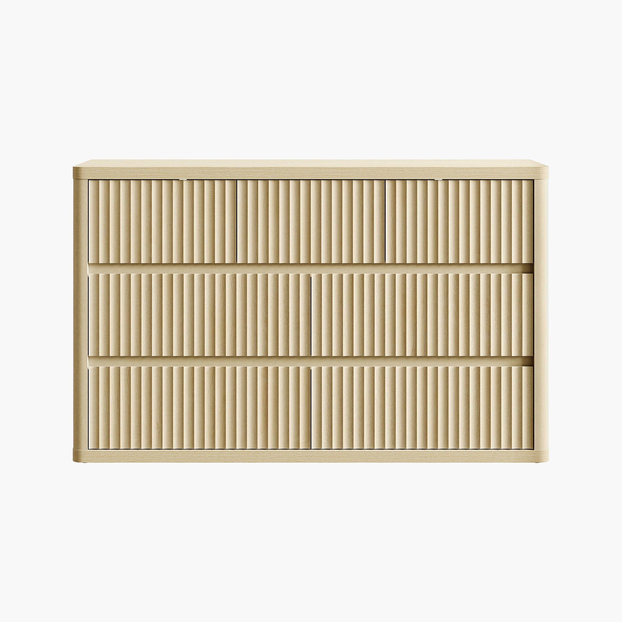 Cas 7 Drawers Dresser, 53.5Inch Wide