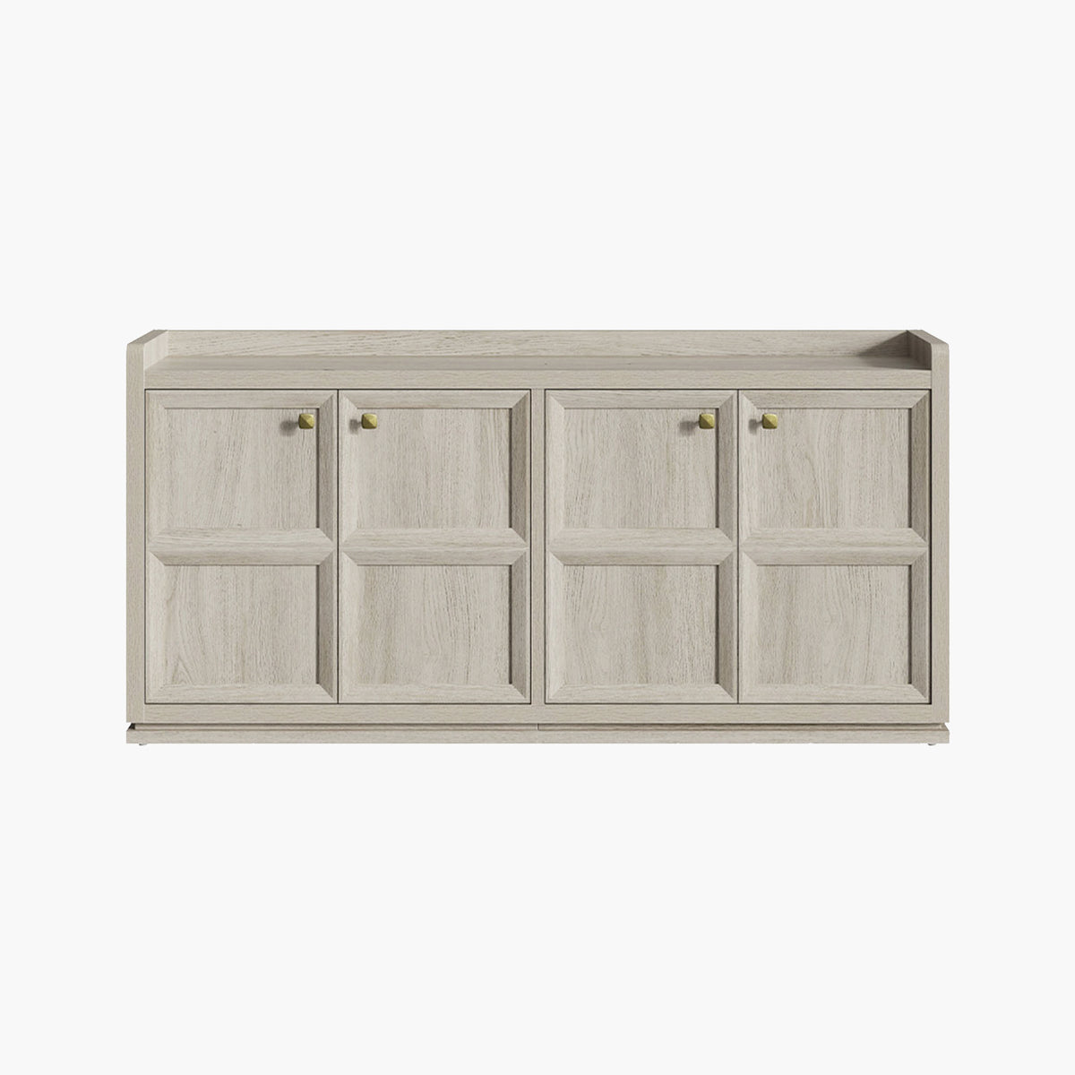 Helio Black Sideboard with 4 Doors