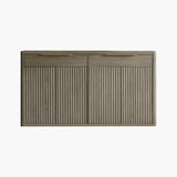 Cas Sideboard Buffet with 2 Drawers - 1 Piece - Grey Alder