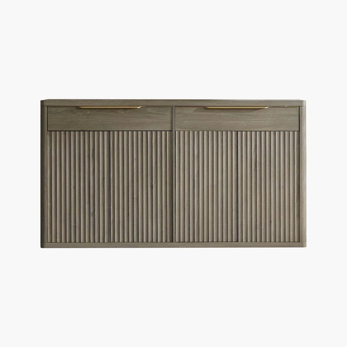 Cas Sideboard Buffet with 2 Drawers - 1 Piece - Grey Alder