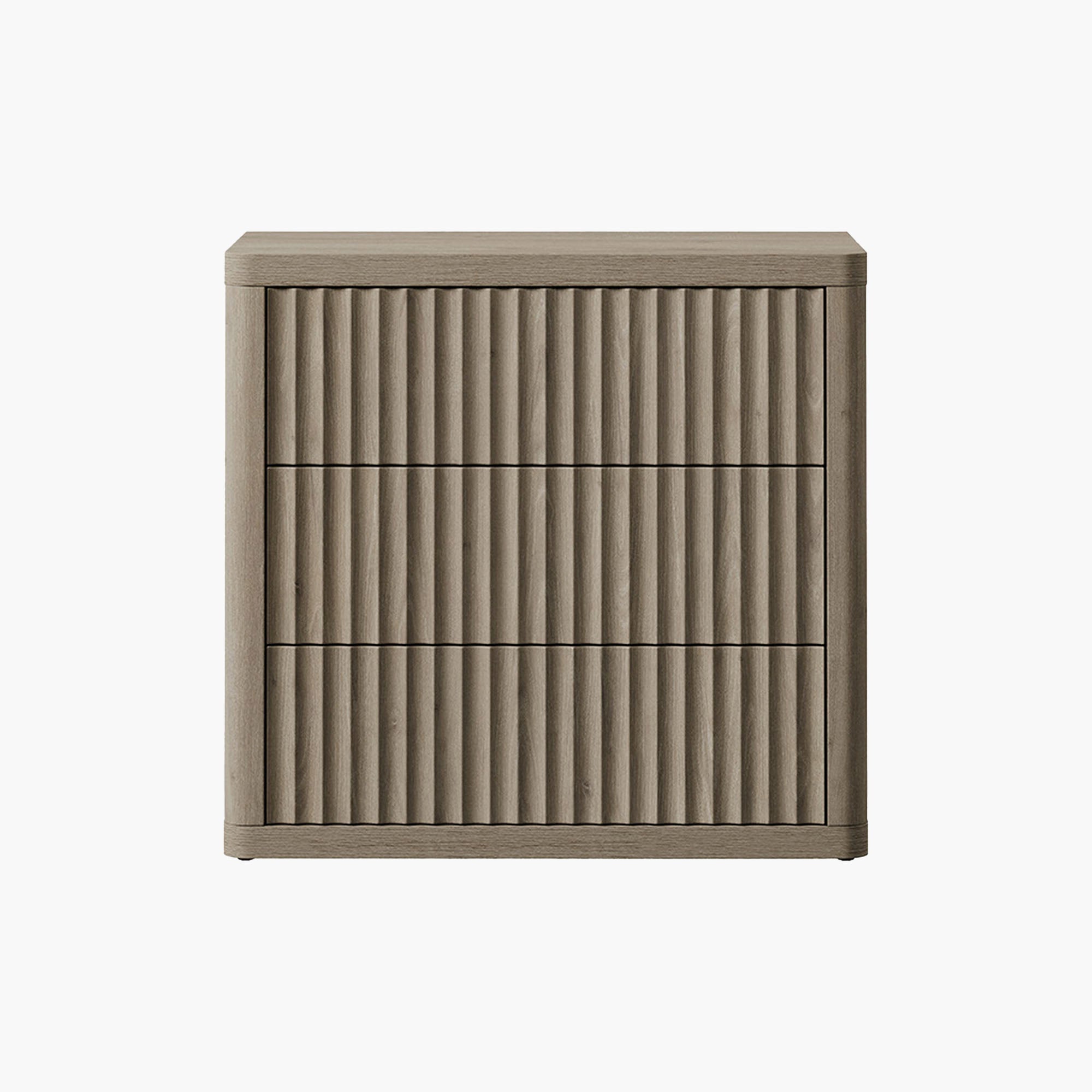 Cas 3-Drawer Nightstand, 27 Inches Wide