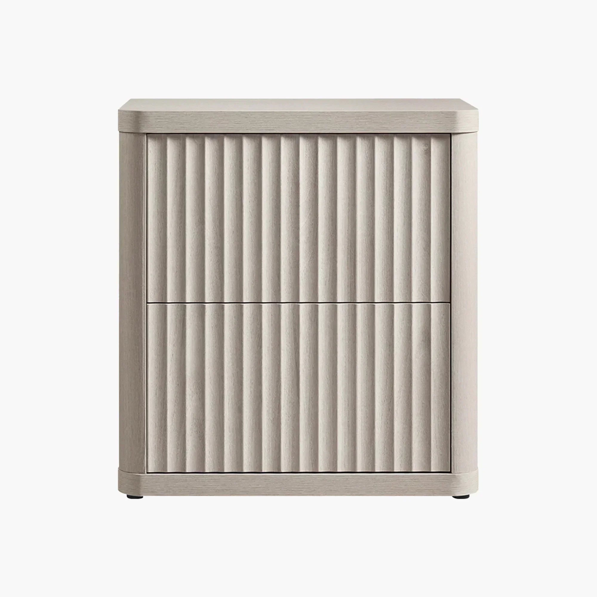 Cas 2 Drawers Nightstand for Bedroom