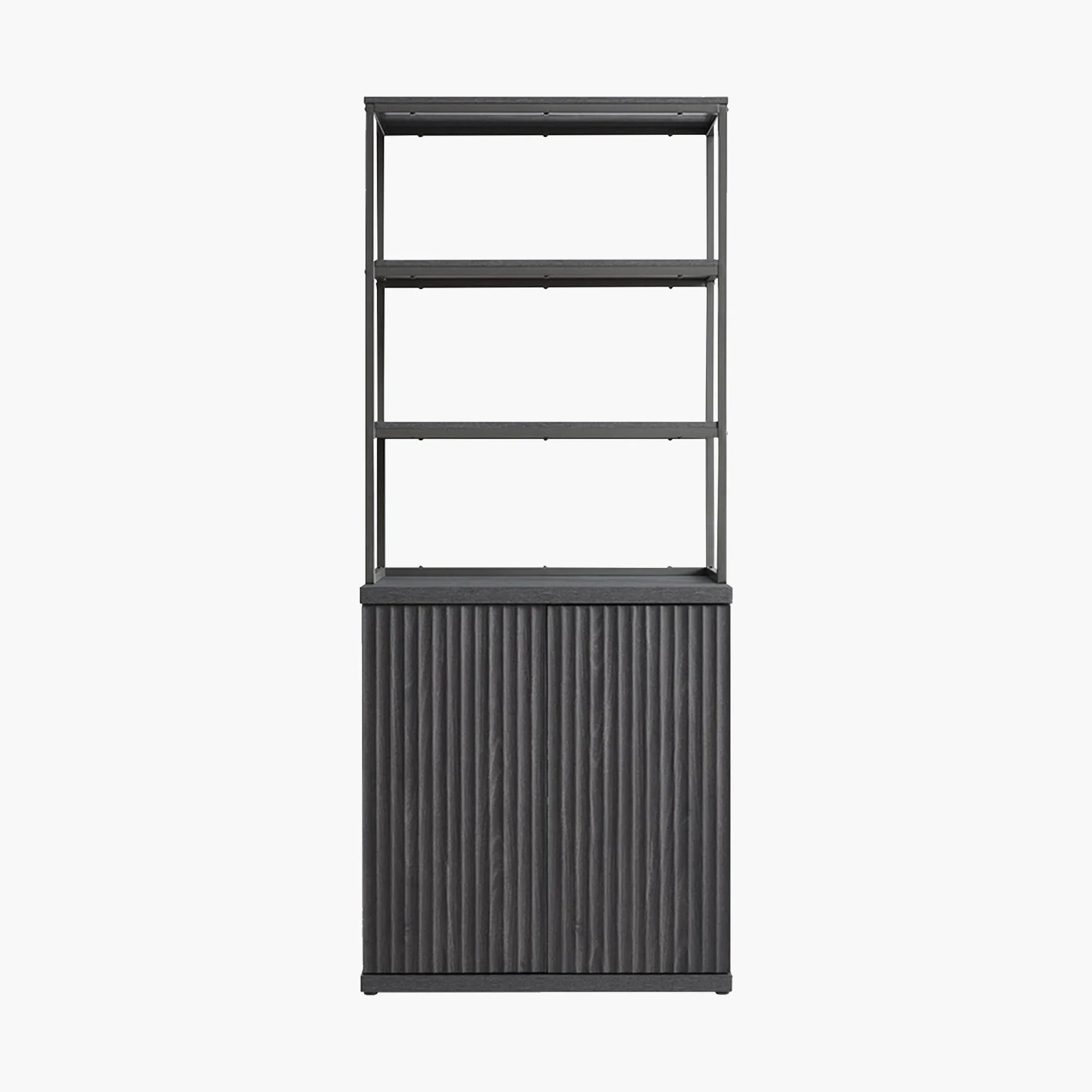 Stria Book Shelf with Doors