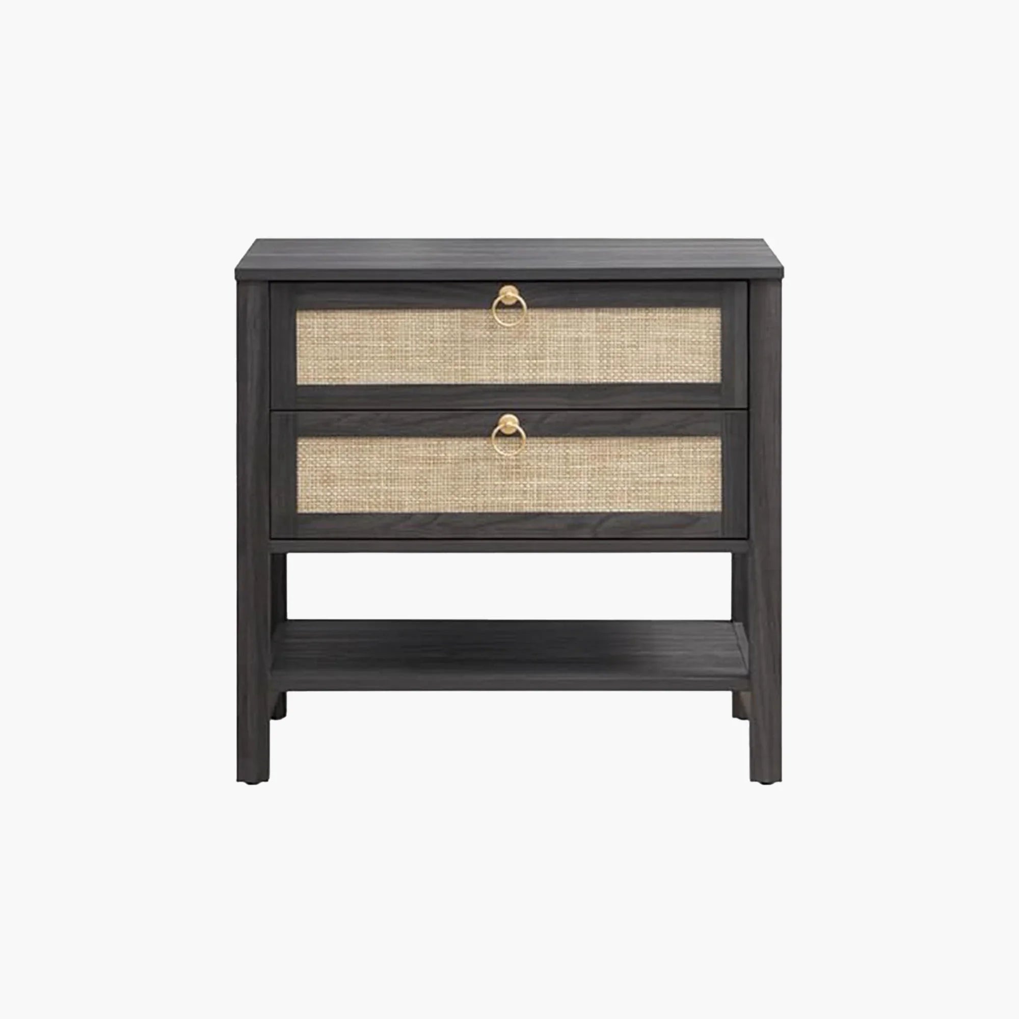 Terra White Nightstand, 25.6Inch Height
