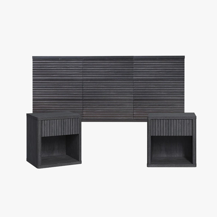 Stria Dresser and Night Tables Set