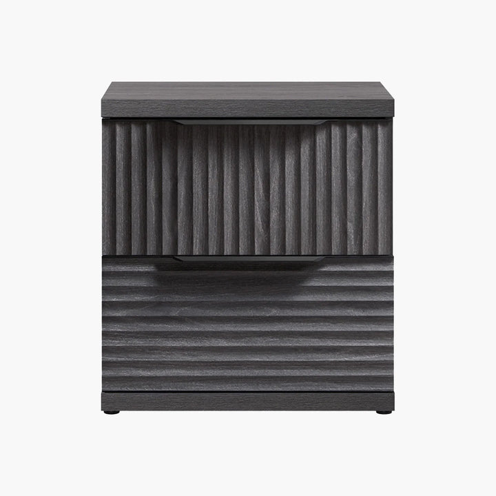 Stria Nightstand with Storage