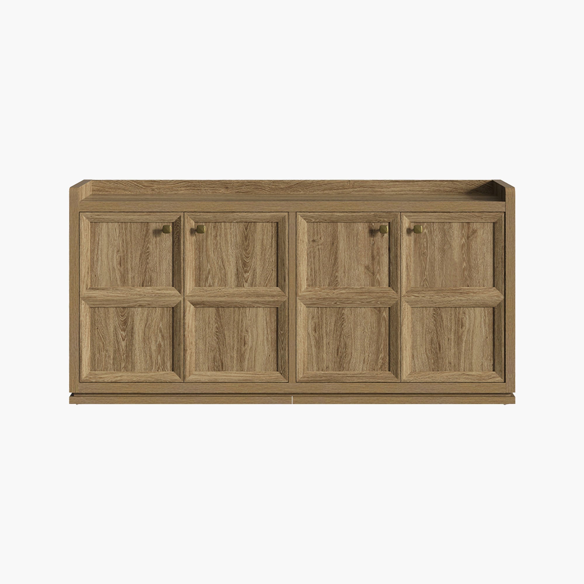 Helio Black Sideboard with 4 Doors