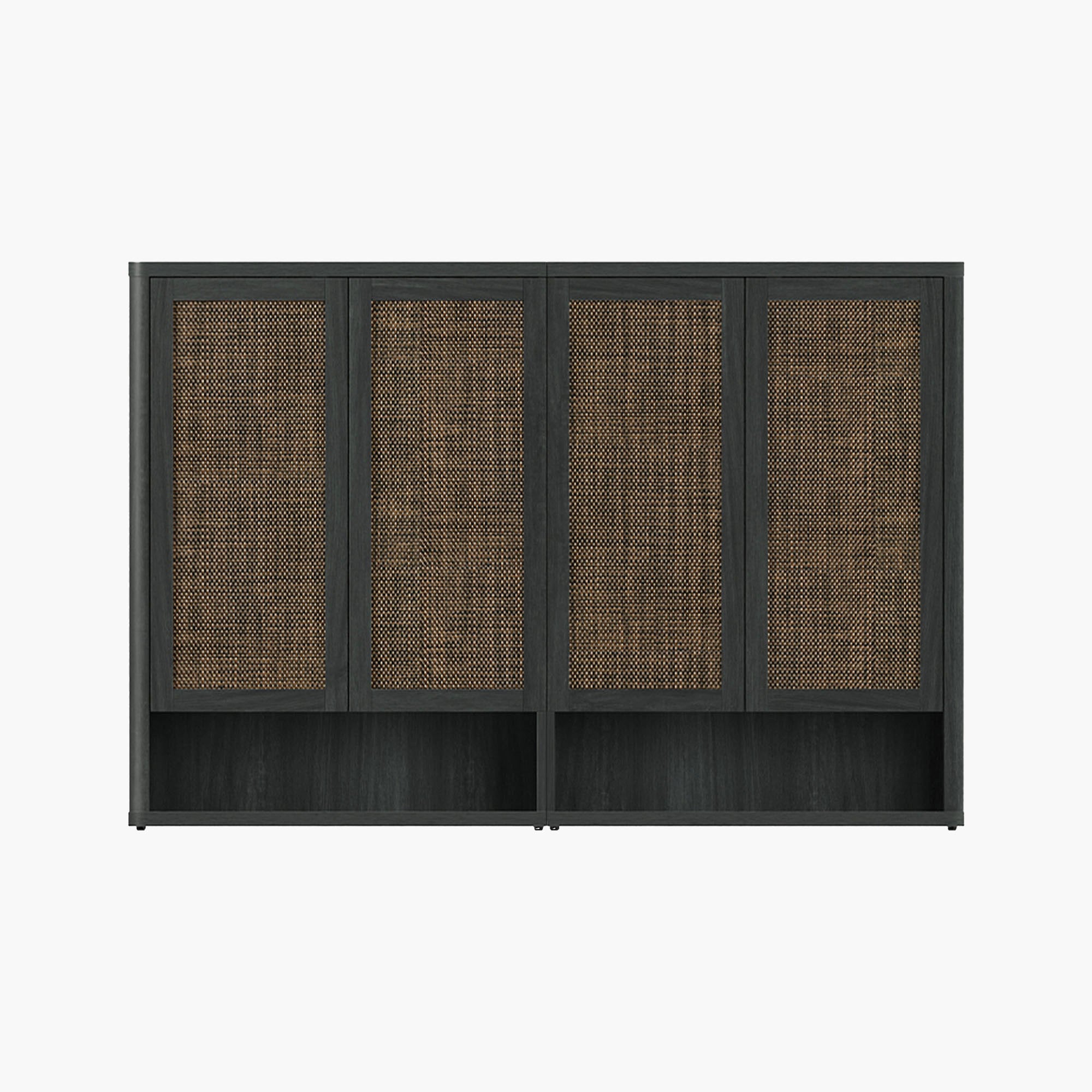 Zura 50-Pair Shoe Cabinet with 4 Doors