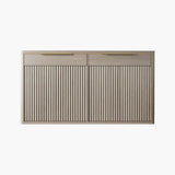 Cas Sideboard Buffet with 2 Drawers - 1 Piece - White Alder