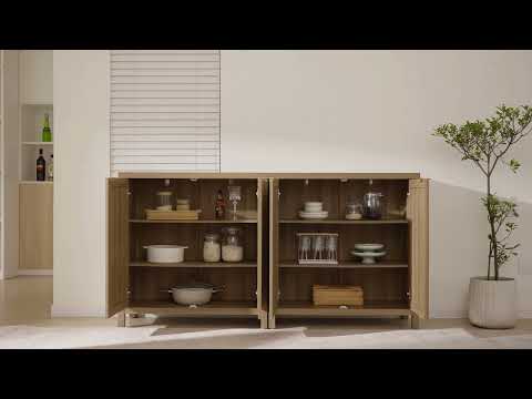Savanna TV Console with Doors