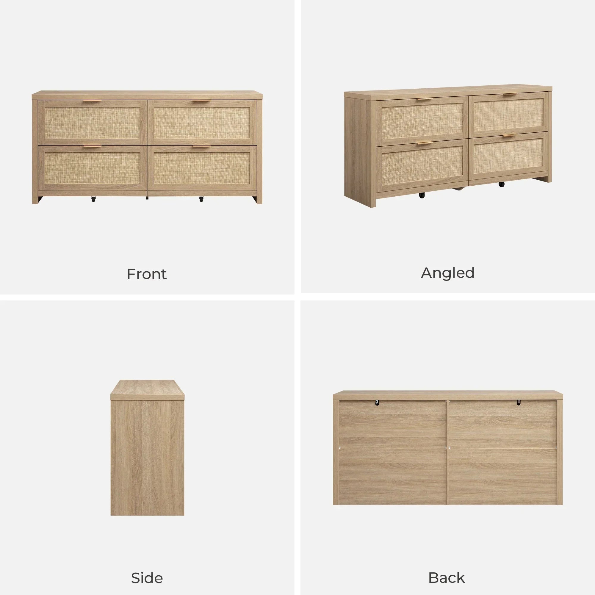 Savanna Modular 8 Drawers Dresser