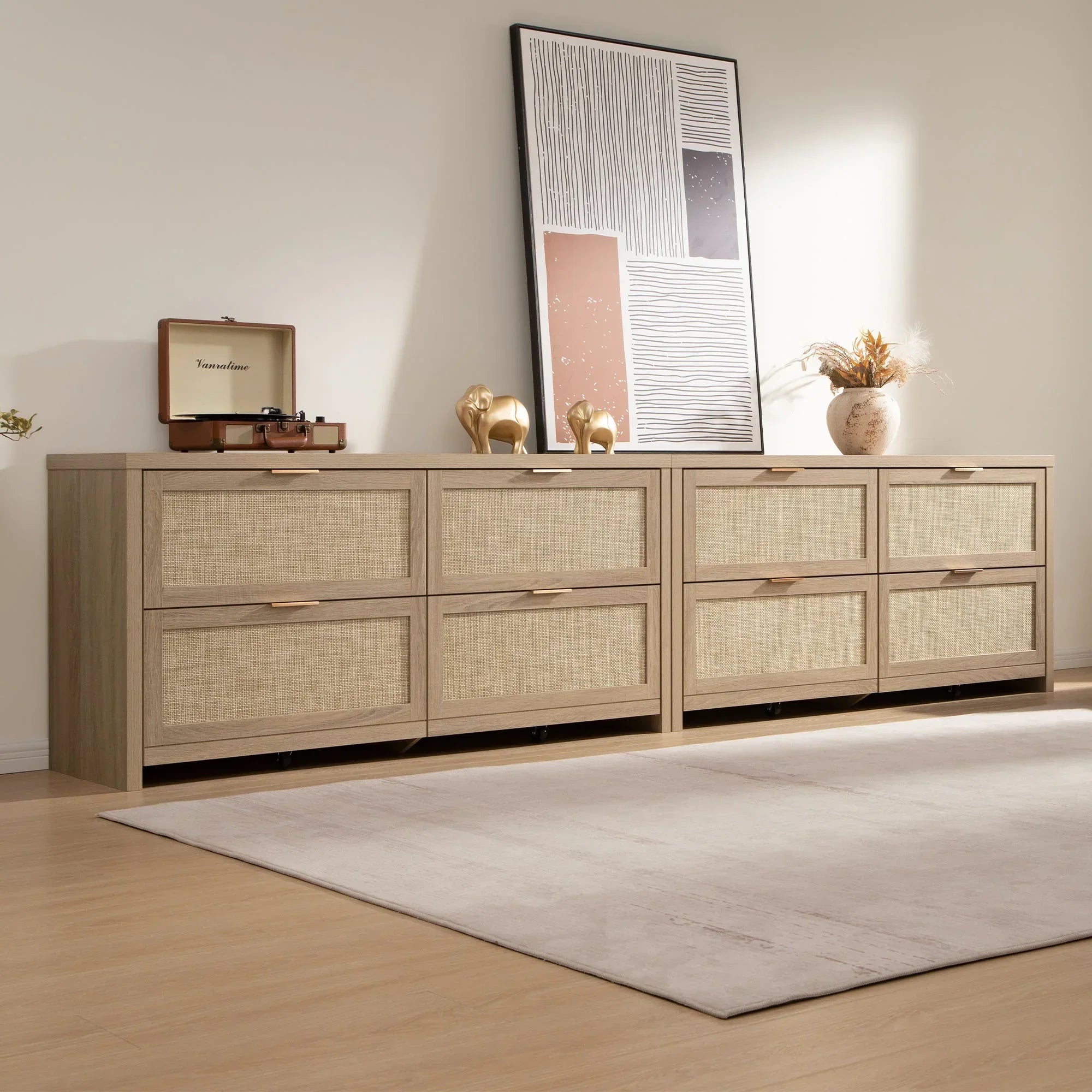 Savanna Modular 8 Drawers Dresser