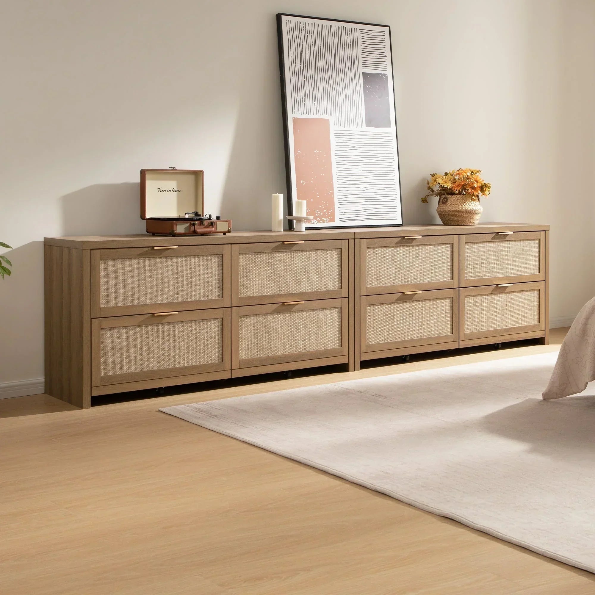 Savanna Modular 8 Drawers Dresser